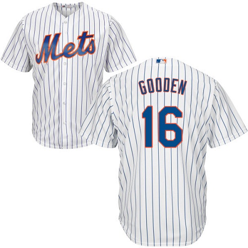 الجيل السابع ايباد Mets #16 Dwight Gooden White(Blue Strip) Alternate Cool Base Stitched Youth Baseball Jersey الجيل السابع ايباد